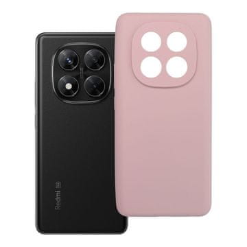 OEM Etui za Xiaomi Redmi NOTE 14 PRO 5G iz silikona, debeline 2 mm, v barvi pudrasto roza