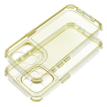 OEM Ohišje za iPhone 16 PRO MAX Matrix Clear, rumeno