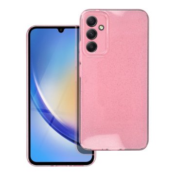 OEM Ohišje za Samsung A34 5G Clear Case 2 mm Blink roza