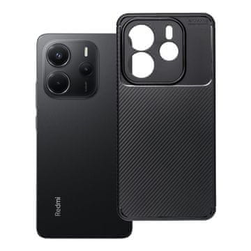 OEM Ohišje za Xiaomi Redmi Note 14 5G Carbon Premium, črno