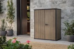 KETER Signature vrtna omara, 1400 L, rjava