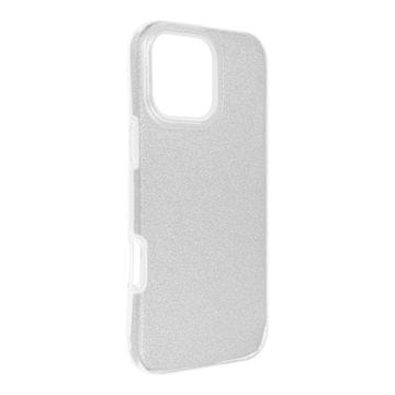OEM Ohišje za iPhone 16 PRO MAX, srebrno s sijajem