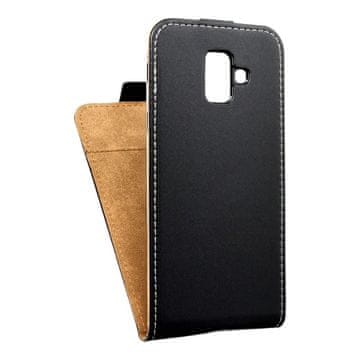 OEM Vertikalni etui SLIM FLEXI FRESH za SAMSUNG A6 2018, črn