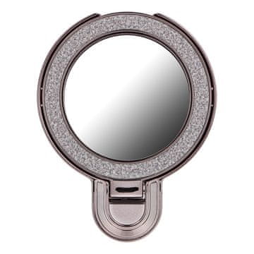 OEM Stojalo za telefon CIRCLE MIRROR – nalepka – črno