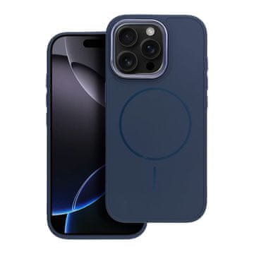 OEM Ohišje FRAME MAG COVER, združljivo z MagSafe, za iPhone 15 Pro, temno modra barva