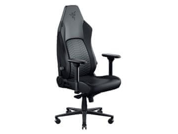 Razer Iskur V2 NewGen gaming stol, EPU usnje, CoolTouch, črni (RZ38-04900800-R3G1)