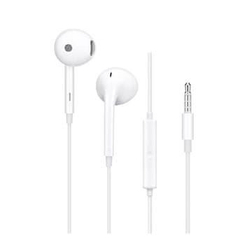 Oppo Žične ušesne slušalke z 3,5-mm priključkom Oppo MH135, v paketu, bele