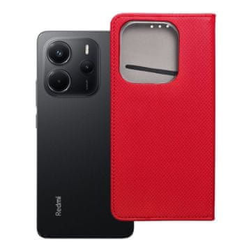 OEM Torba SMART CASE Book za XIAOMI Redmi Note 14 4G (GLOBAL – 163,25 mm x 76,55 mm x 8,16 mm), rdeča