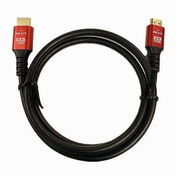 OEM HDMI kabel 2.1 8K 60 Hz / 4K 120 Hz – Ultra High Speed, HDR, eARC, VRR, 48 Gbps, 1 m, črn