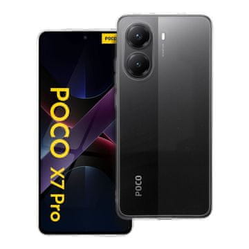 OEM Prozorna zaščitna torbica za Xiaomi POCO X7 PRO Clear Case 2 mm (zaščita kamere)