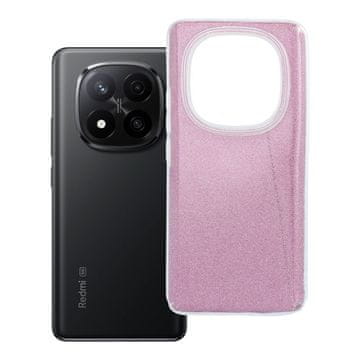 OEM Ohišje za Xiaomi Redmi NOTE 14 PRO PLUS 5G v sijoči roza barvi