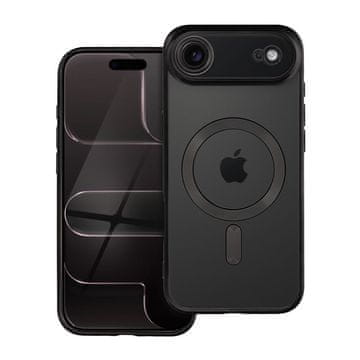 OEM Ohišje za iPhone 17 AIR Electro Mag Cover, združljivo z MagSafe, črno
