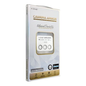X-One Safirno steklo X-ONE za objektiv Camera Armor – za Samsung Galaxy S25