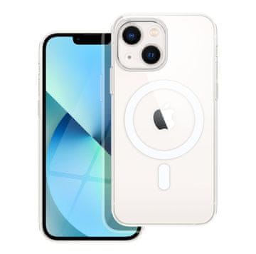 OEM Transparentni etui za iPhone 13 Mini Clear Mag Cover (STR), združljiv z MagSafe