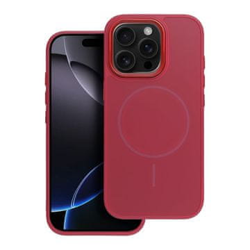 OEM Ohišje FRAME MAG COVER, združljivo z MagSafe, za iPhone 15 v barvi magenta