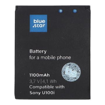 Blue Star Baterija za Sony Ericsson U100 Yari / J10 / J10i2 ELM / Hazel 1100 mAh Blue Star