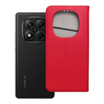 OEM Torba SMART CASE Book za XIAOMI Redmi Note 14 PRO 5G / 14 PRO PLUS 5G, rdeča