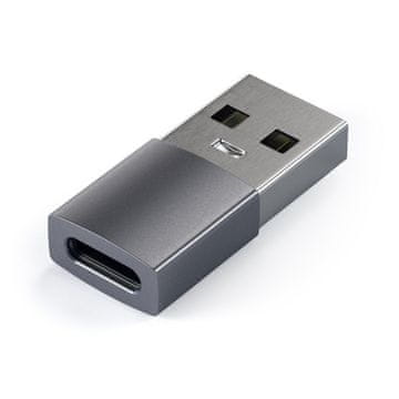 Satechi USB-A/USB-C adapter Satechi ST-TAUCM, siv