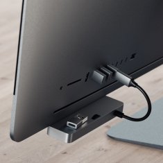 Satechi USB-A/USB-C adapter Satechi ST-TAUCM, siv