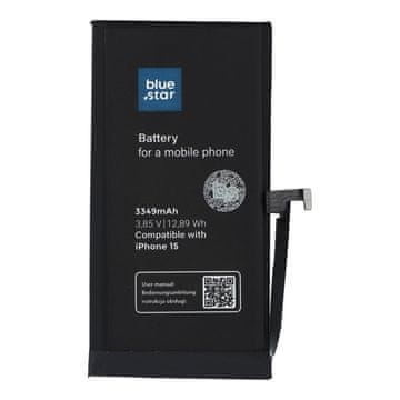 Blue Star Baterija za iPhone 15, 3349 mAh, Blue Star HQ