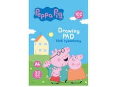 Astra Skicirka A4 "Peppa Pig" 20 listov 100 g/m2 - risalni blok, 106024002