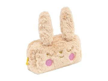 Astra AstraBAG Fluffy Bunny Beige Plush Case - Otroški kovček, 505025020
