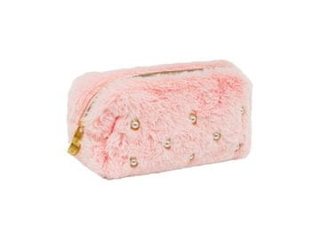 Astra AstraBAG Fluffy Pearl Pink Plush Case - Otroški kovček, 505025019