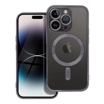 OEM Ohišje za iPhone 14 PRO Electro Mag Cover, združljivo z MagSafe, črno