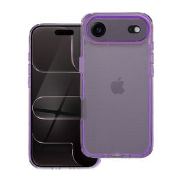 OEM Ohišje za iPhone 17 AIR Matrix Clear, svetlo vijolično