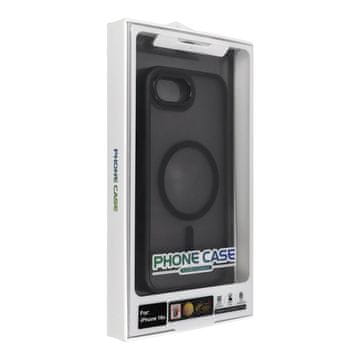 X-One Ohišje X-ONE Dropguard Magnetic Case Air (združljivo z MagSafe) – za Apple iPhone 16e, črno