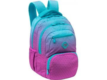 Astra ABAG Hexagon Mint Ombre študentski nahrbtnik, AB200, 502026034
