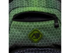 Astra ABAG Študentski nahrbtnik Hexagon Green Ombre, AB200, 502026037