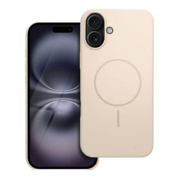 OEM Ovitek za iPhone 16 PLUS Glossy Mag Cover, združljiv z MagSafe, bel