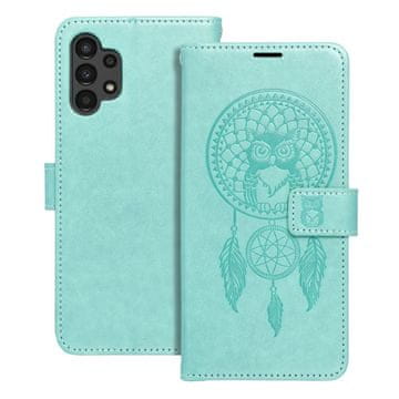 OEM Torba MEZZO Book za SAMSUNG A13 4G, motiv lovilca sanj, zelena