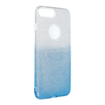 OEM Transparentno modro etui za iPhone 7 PLUS / 8 PLUS Shining
