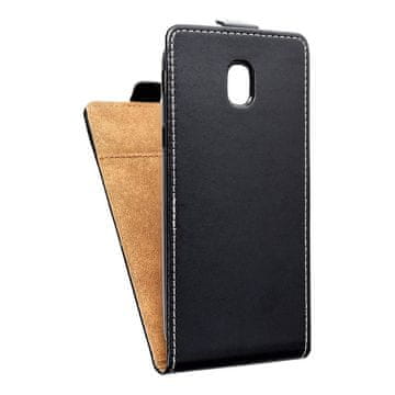 OEM Vertikalni etui SLIM FLEXI FRESH za SAMSUNG J5 2017, črn