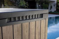 KETER Deco Horizontal Store it out vrtni zaboj, 1150 L, svetlo rjav