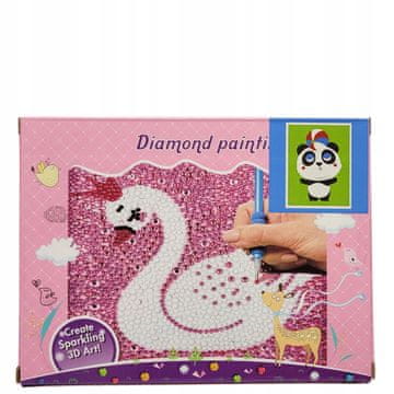 INNA 5D diamantno vezenje MOZAIK okvir za sliko DIY KOMPLET 15 x 20 cm