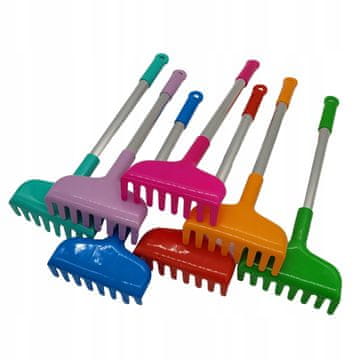 shumee GRABLJE ZA PESEK ALUMINIJ ALU ročaj VELIKE 41 cm