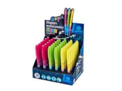 Astra AstraPEN Ups! Neon, 0,6 mm, modra, stojalo, 201023029