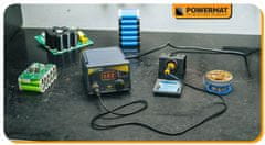 Powermat 100W električna spajkalna postaja do 480°C LCD