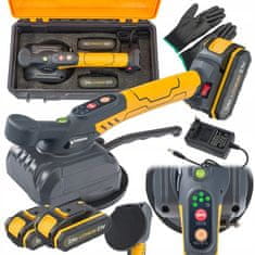 Powermat Komplet 21V aku. vib. vakuumska ročka s priseskom 130mm do 80kg 2x2Ah