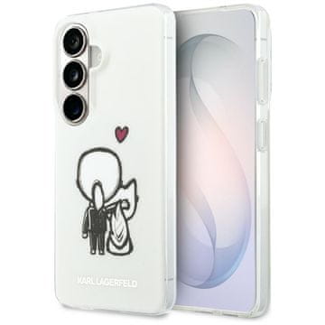 Karl Lagerfeld KARL LAGERFELD ovitek za SAMSUNG S26 KLHMS26S6HKCBHH (Magnetic IML K&amp;C; logotip na zadnji strani) prozoren