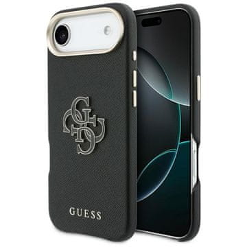 Guess GUESS etui za iPhone 17 Air GUHCP17M5PS4RGGK (PU FW Resin Logo) črno