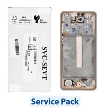 Samsung ServicePack LCD-zaslon SAMSUNG A33 5G A336B GH82-28143D Gold
