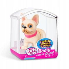 Zuru ZURU ALIVE BOOTY SHAKING PUPS INTERAKTIVNA FIGURICA FRANCOSKEGA BULDOG-A