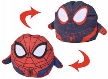 shumee PLIŠASTA maskota SPIDER-MAN FLIPEK dvostranski MILES MORALES dva v enem