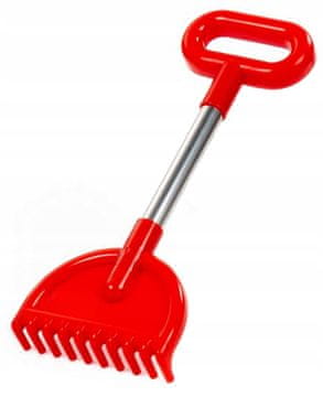 shumee GRABLJE ZA PESEK s kovinskim ročajem VELIKE 35 cm grablje za PLAŽO