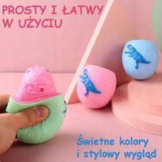 shumee DINOZAVROVO JAJCE MEHKAVO antistresno STISNLJIVO sprostitev ČUTLJIVO