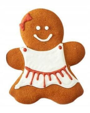 shumee Božična blazina MRS. GINGERBREAD blazina COOKIE iz medenjakov